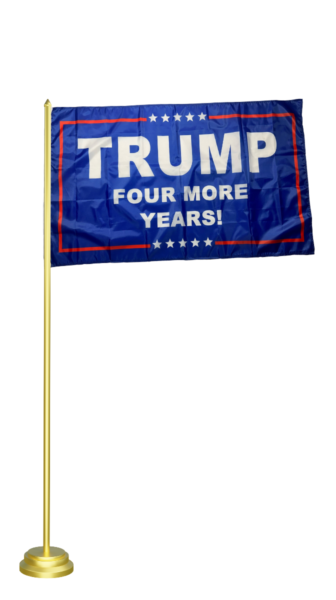 Trump Four More Years Flag