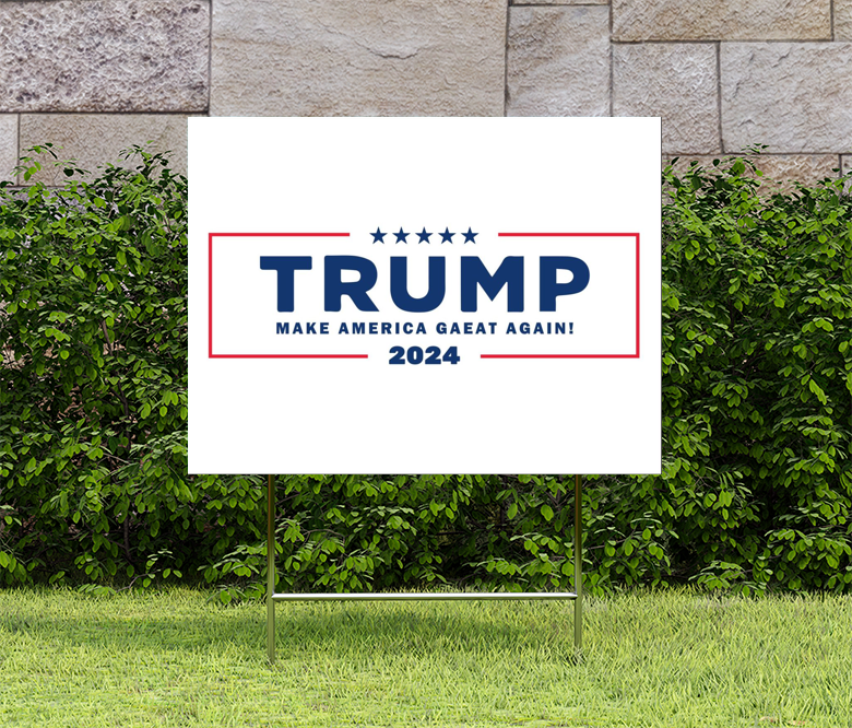 Save America Again Yard Sign