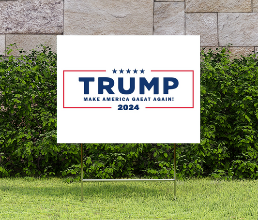 Make America Again Yard Sign