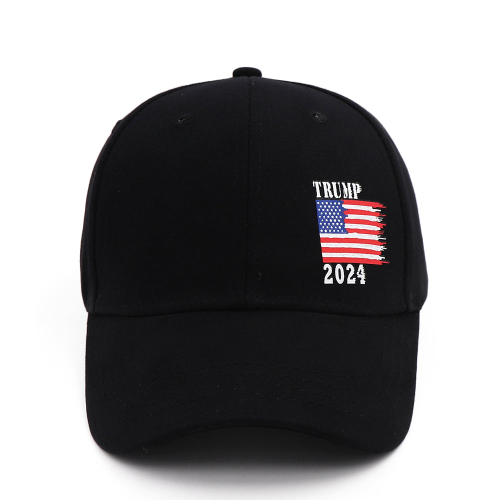 Trump 2024 Flag Black