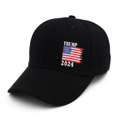 Trump 2024 Flag Black