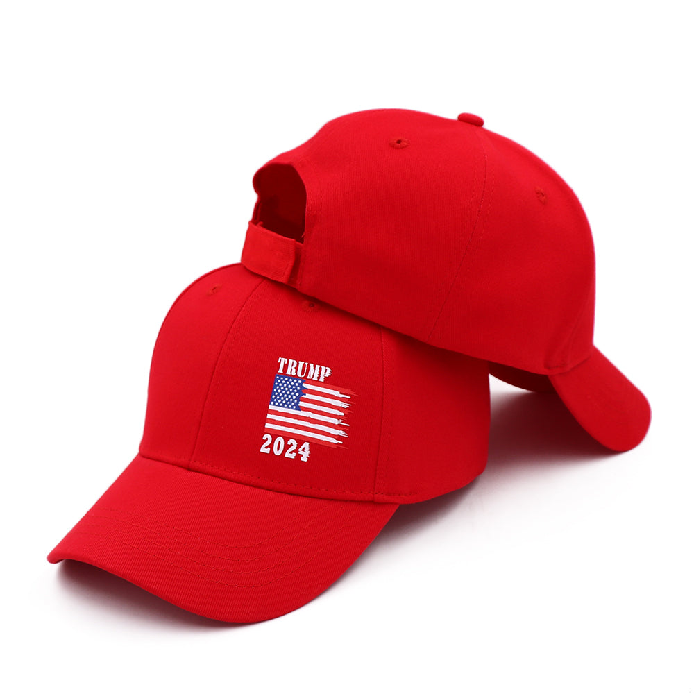 Trump 2024 Flag Red