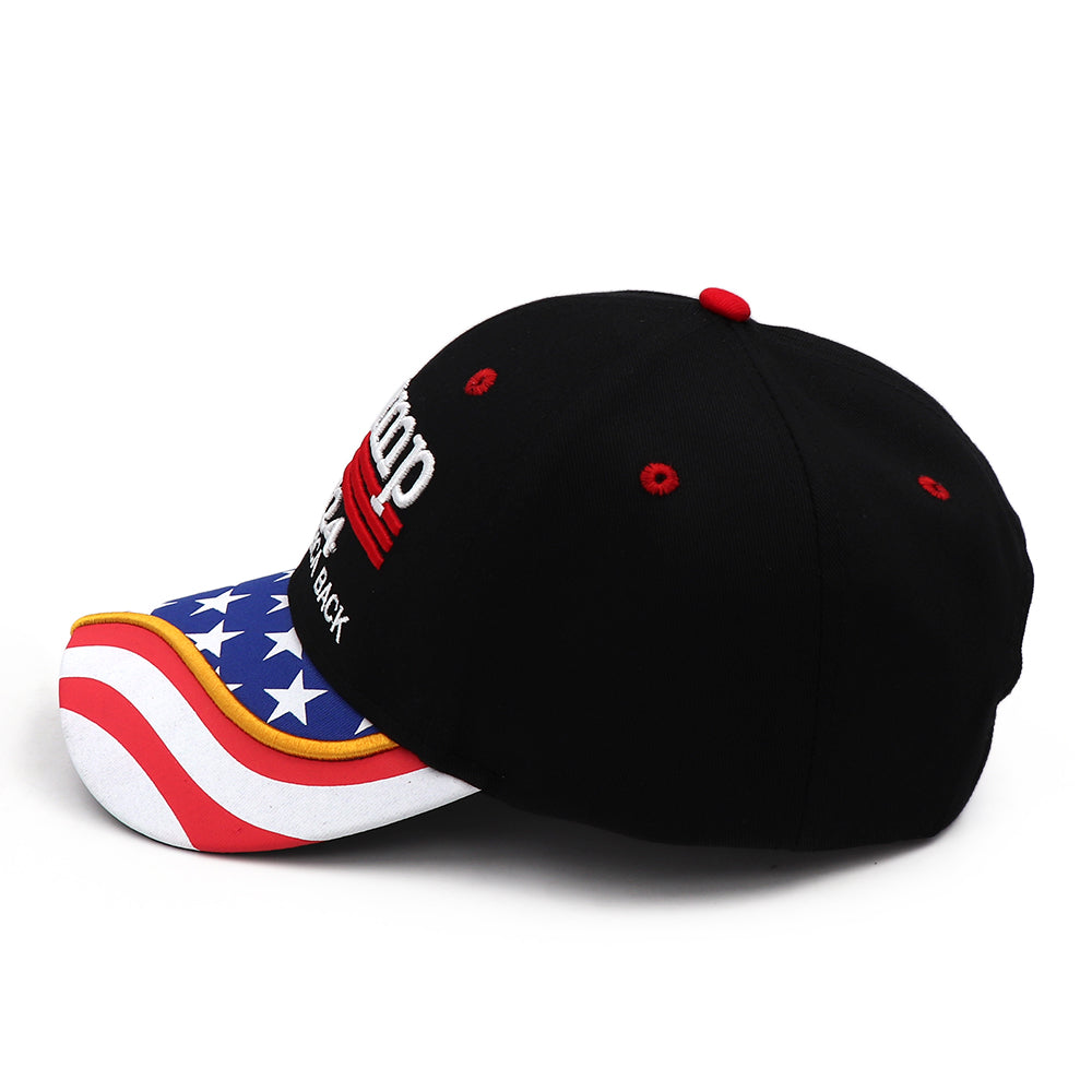 Trump Take America Back Flag Brim