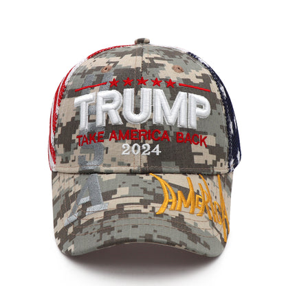 Trump Take America Back Glitch Camo