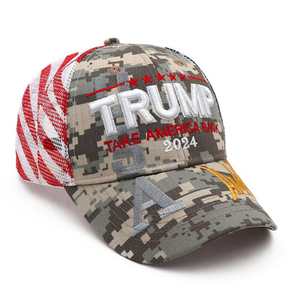 Trump Take America Back Glitch Camo