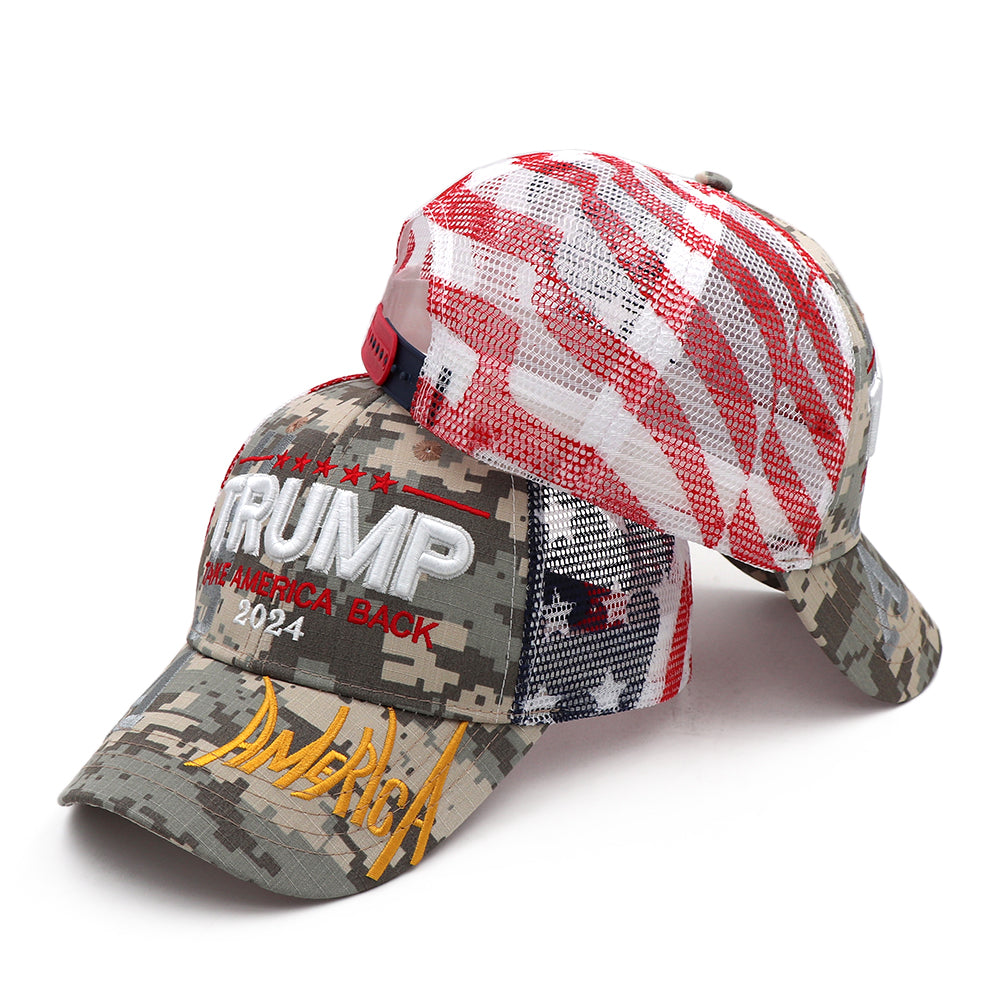 Trump Take America Back Glitch Camo