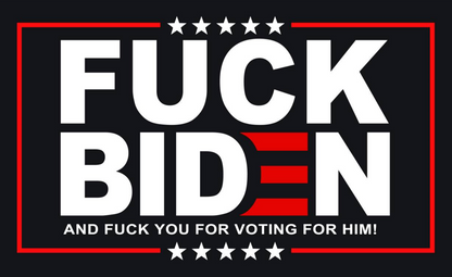 Fu*k Biden Flag