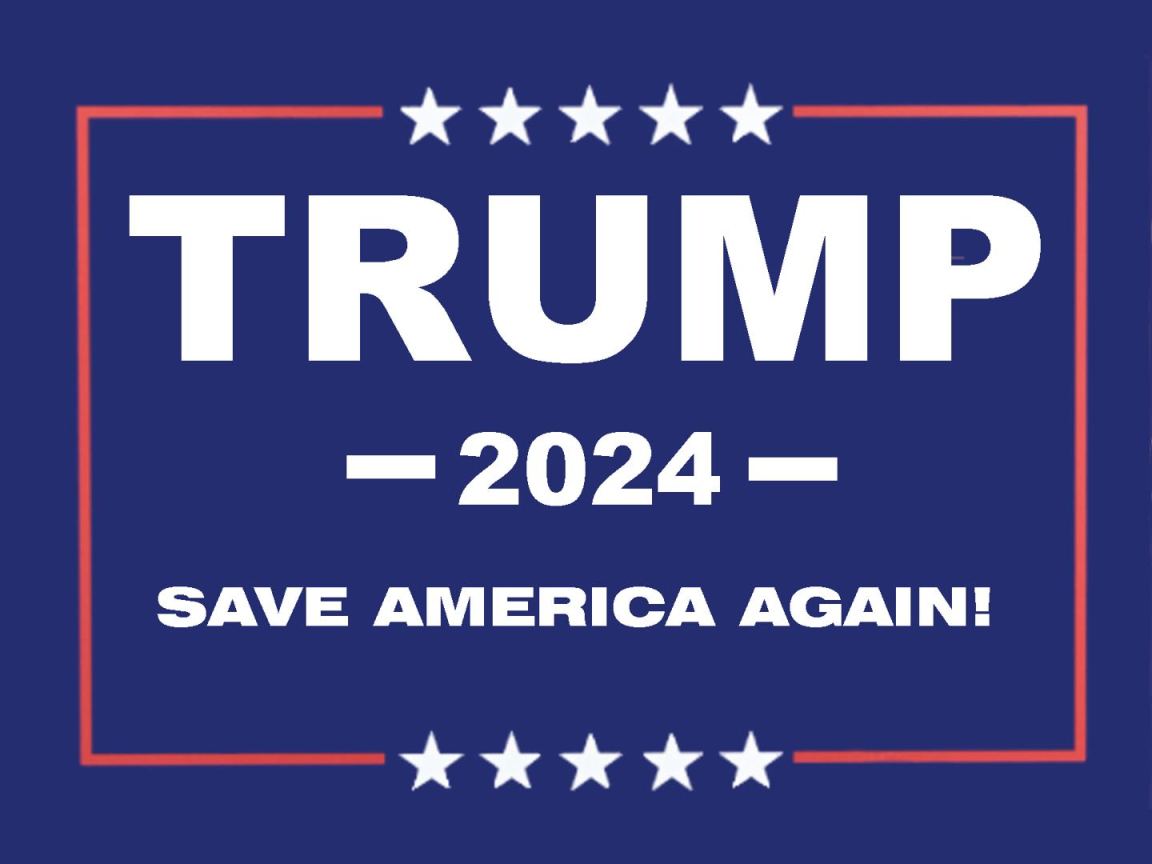 Save America Again Yard Sign