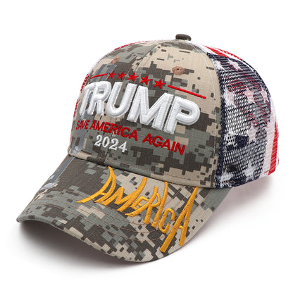 Trump Save America Again Glitch Camo