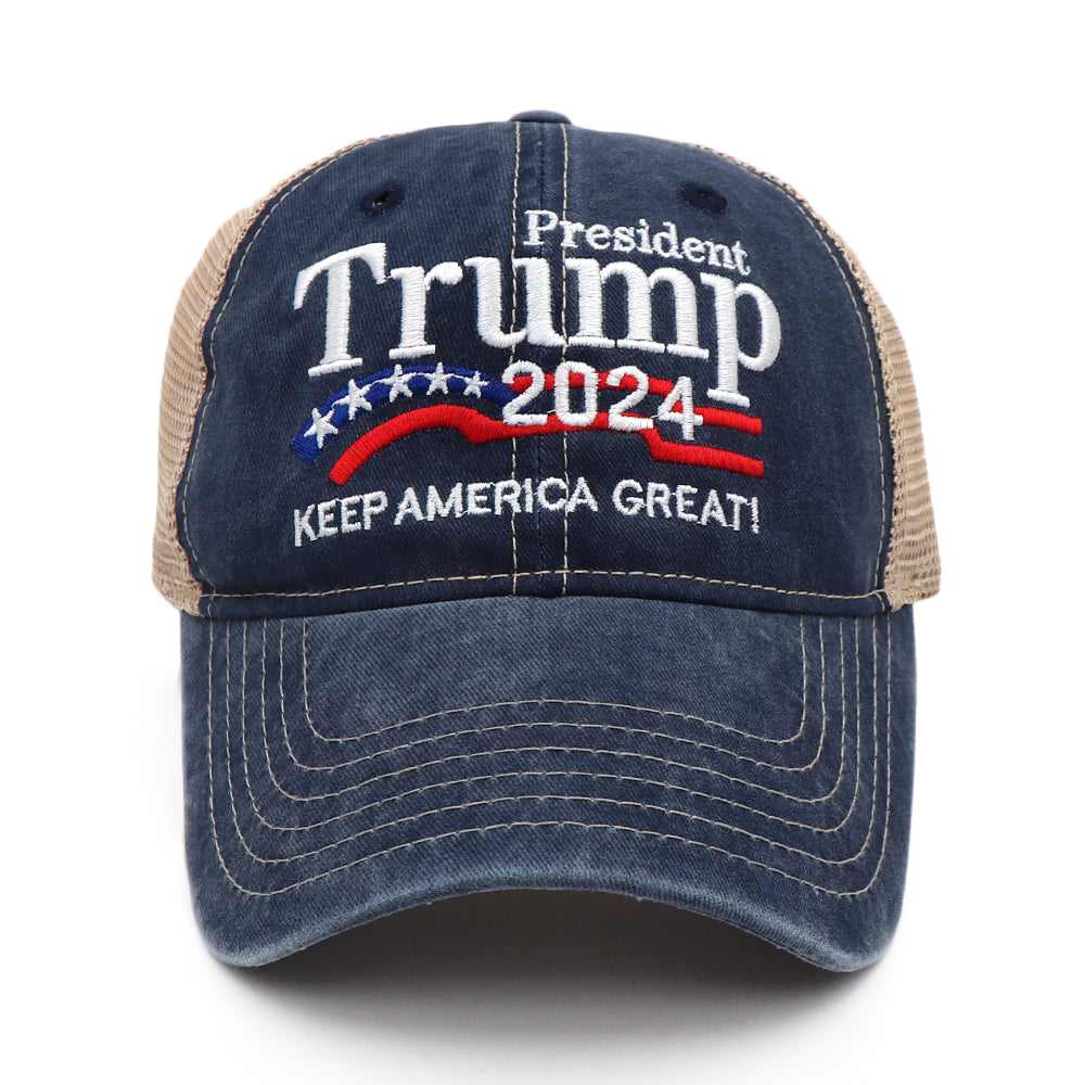 Trump 2024 Blue Denim