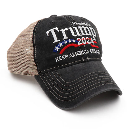 Trump 2024 Black Denim